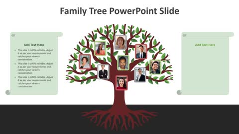 Family Tree PowerPoint Slide