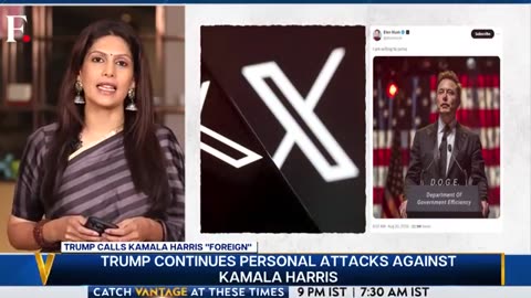 Trump Accuses "Comrade Kamala" of "Regulatory Jihad" | Vantage with Palki Sharma