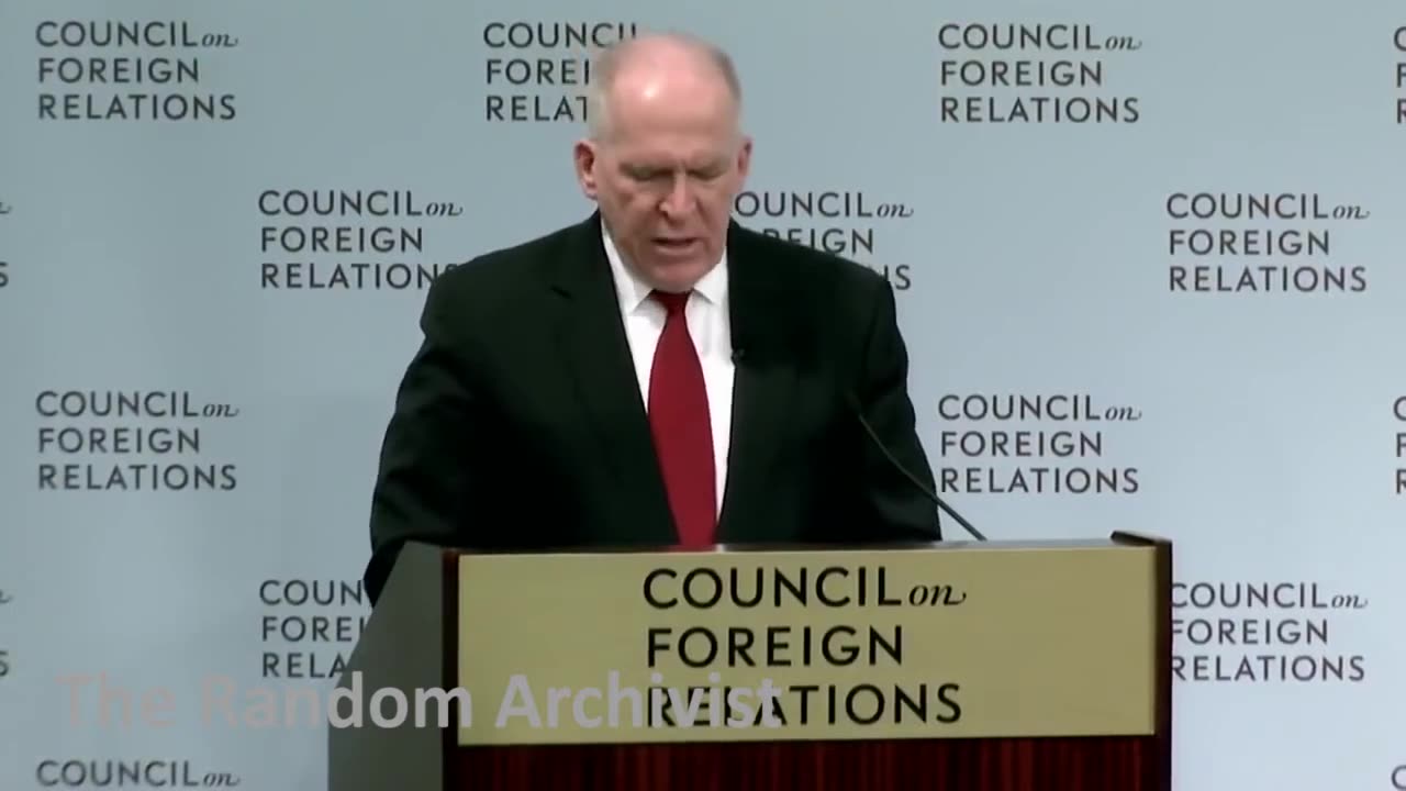 CIA Director John Brennan, 29 June 2016, Stratospheric Aerosol Injection (SAI) Geoengineering