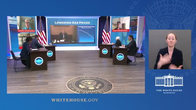 0229. President Biden Economic Briefing on Lowering Gas Prices