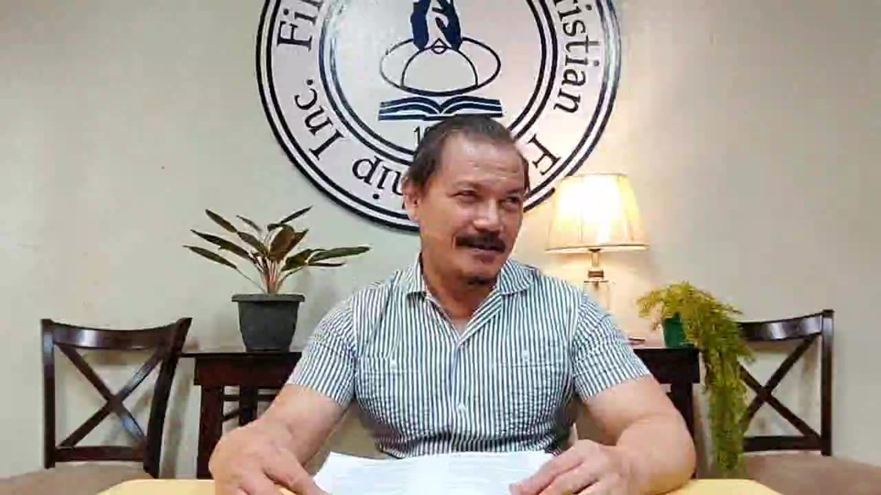 23th APRIL 2023 FDCF ON-LINE SUNDAY SCHOOL