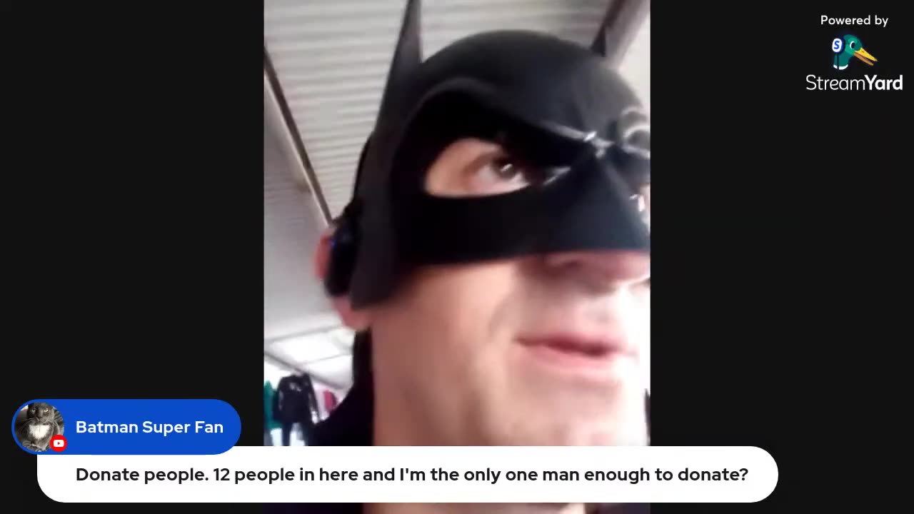 Batman Needs Your Financial Support