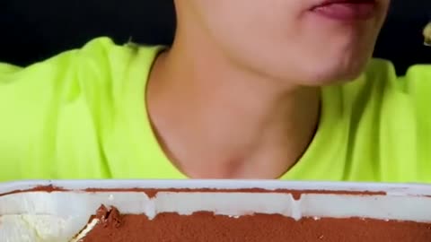 Tiramisu Cake MukBang~!