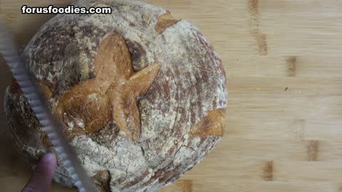 ASMR The Sounds of Cutting Bread