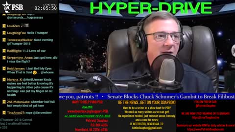 2022-01-20 02:00 EST - Hyper Drive: with Thumper