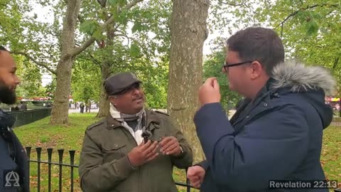 Speakers Corner - Uncle Sam Talks To A Man Whose Name Is Christian, But He Is a