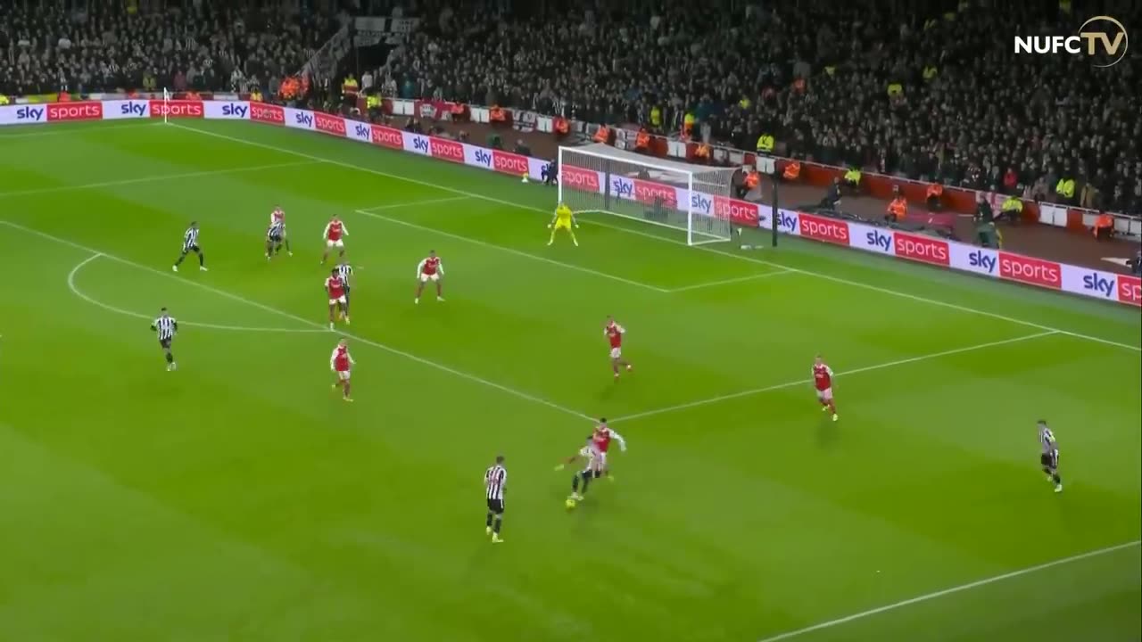 Arsenal 0 Newcastle United 0 _ Premier League Highlights