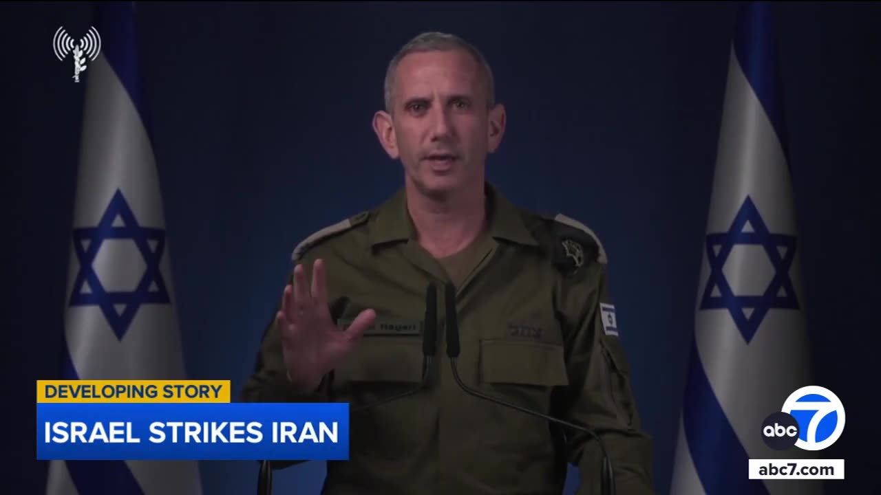 IDF says it's completed 'precise and targeted strikes' against Iran military targets