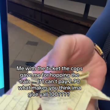 I aint paying for the ticket! 🤣