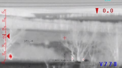 Ukraine Sniper Uses Thermal Riflescope Against Russian Soldiers