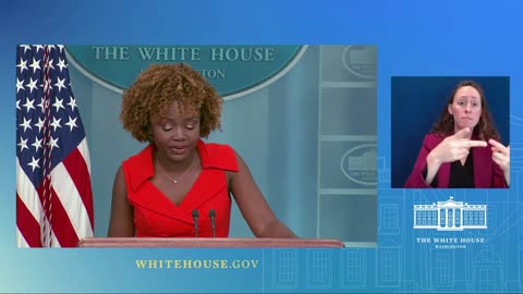 Briefing: Biden Spx Karine Jean-Pierre Blasts 'Hateful Dangerous Lie Slaves Benefited From Slavery'