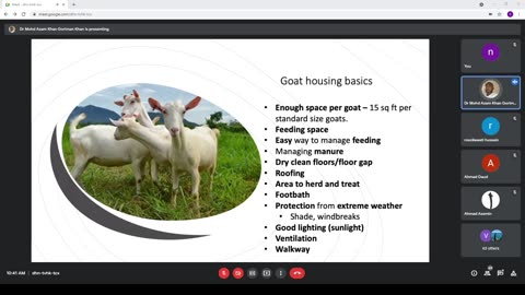 2 Kursus Pengurusan Ladang Kambing (Goat Farm Management), VetEC 3 Nov 2021