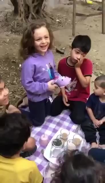 ►⚡️🇮🇱🇵🇸Gaza family celebrates daughter's birthday in defiance of Israeli loitering drones above