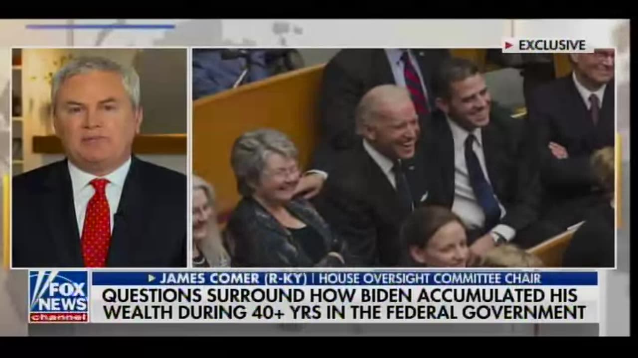 Oversight Chair James Comer - WE HAVE THE DOCUMENTS on BIDEN'S PAYMENTS FROM CHICOMS