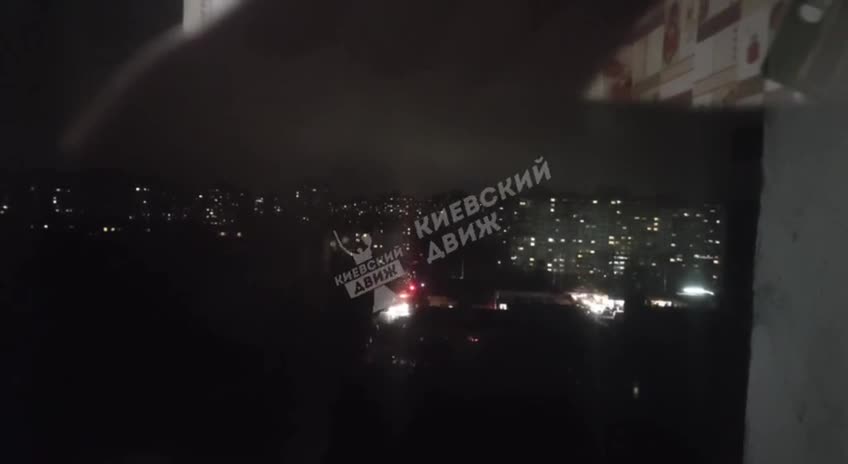 Lights are turned off in Left Bank Kiev