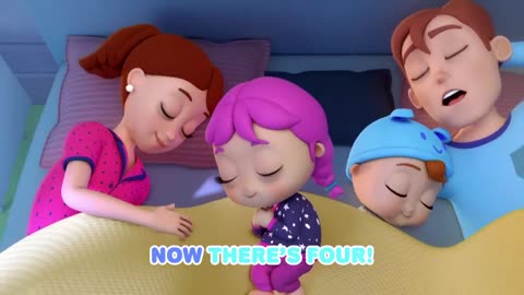 Ten in the Bed ( Family Edition ) | Little Angel Kids Songs