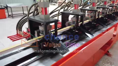 Ceiling T Grid Roll Forming Machine Production Process
