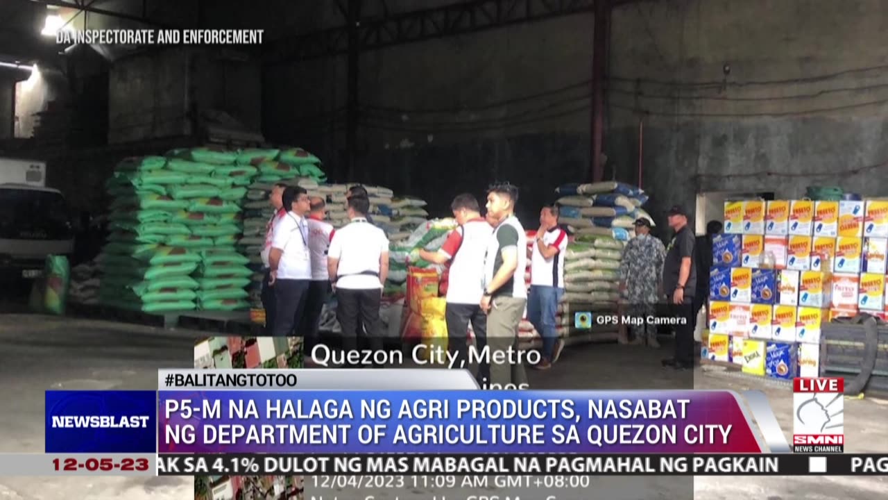 P5-M na halaga ng agri products, nasabat ng DA sa Quezon City