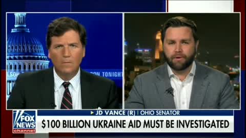 Sen. JD Vance Calls For Oversight On Gov't Spending In Ukraine