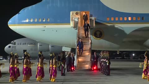 US President Joe Biden touches down in Bali for G20 summit _ AFP