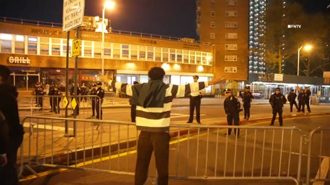 NYU Hamas Supporters March on NYPD Headquarters