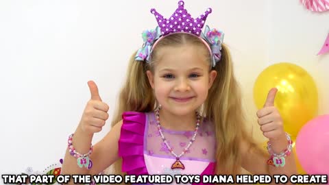 Diana and the Princess Party story