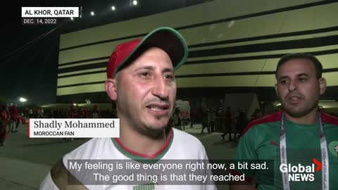 World Cup 2022 Moroccan fans shed tears over semifinal loss to France