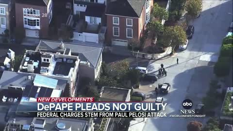 Pelosi attacker pleads not guilty to federal charges