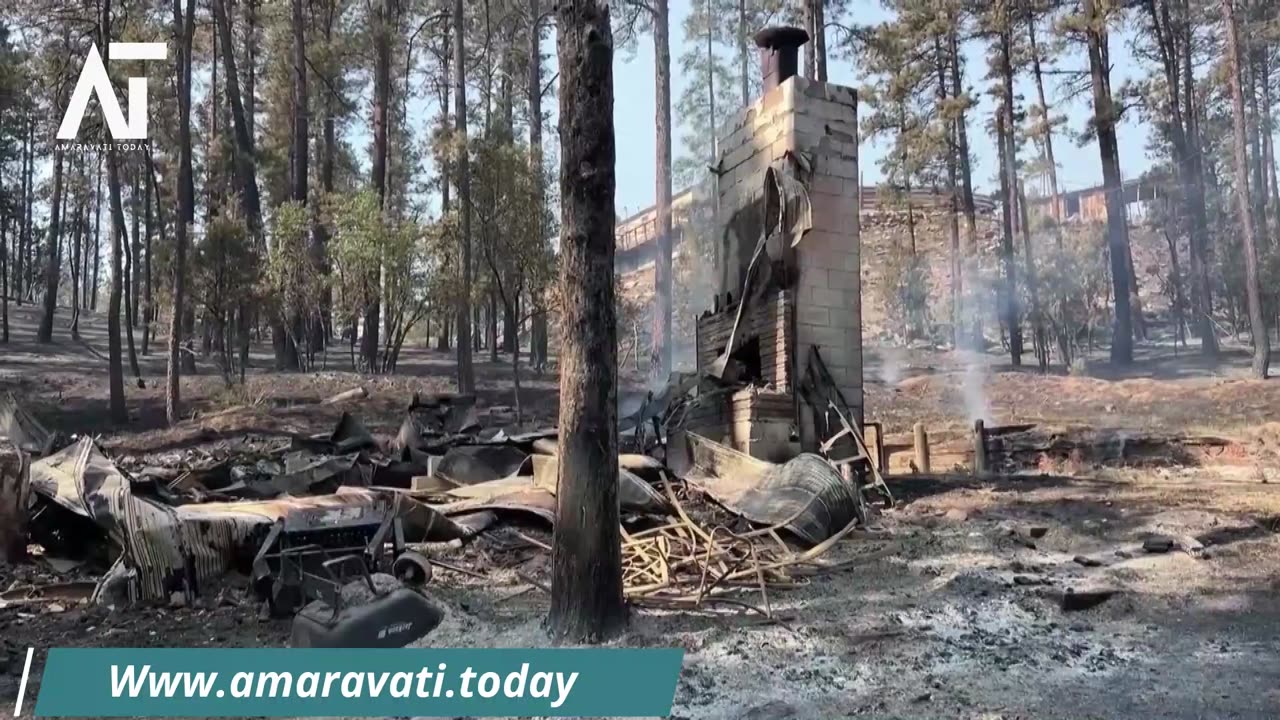 Unprecedented Wildfires Devastate Ruidoso, New Mexico | 1400+ Structures Destroyed | Amaravati Today