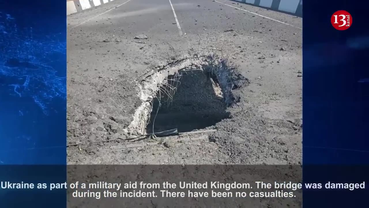 Ukrainian army launches missile attack on Chongar bridge connecting Crimea to Kherson region