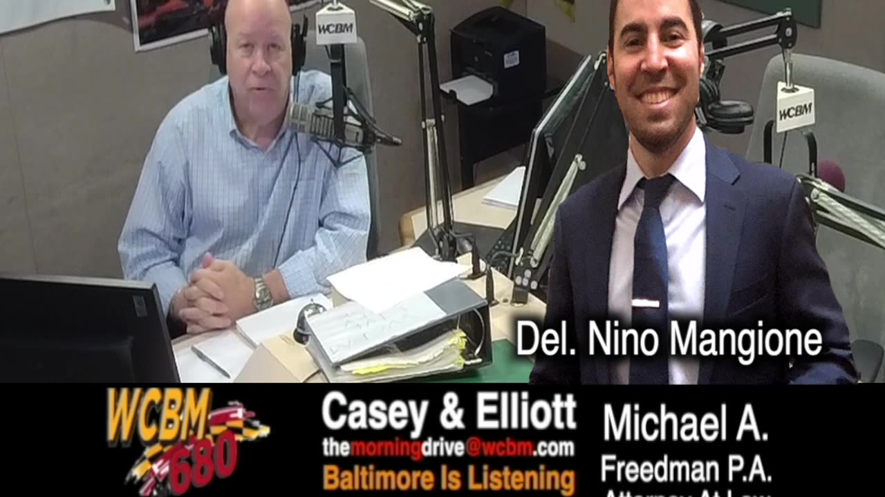 The Best Of The Morning Drive: 031023: Guest Del. Nino Mangione: York Road Traffic Nightmare