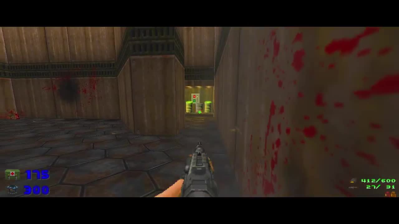 Brutal Doom - Ultimate Doom - E1M9 - Military Base (Secret Level)