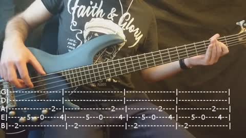 Linkin Park - Crawling Bass Cover (Tabs)