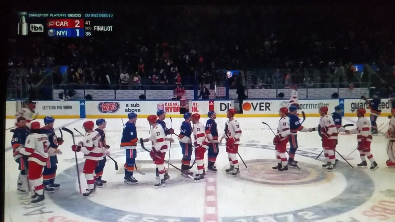 East 1st Round Game 6 - CAR vs NYI - Hurricanes Win in OT 2-1