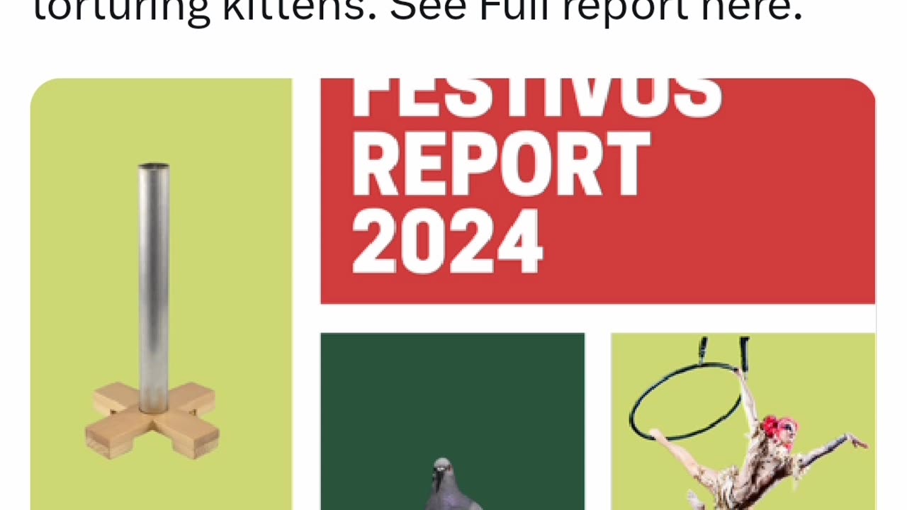 Rand Paul’s Festivus Report 2024.Government wasted money on torturing kittens to other stuff.