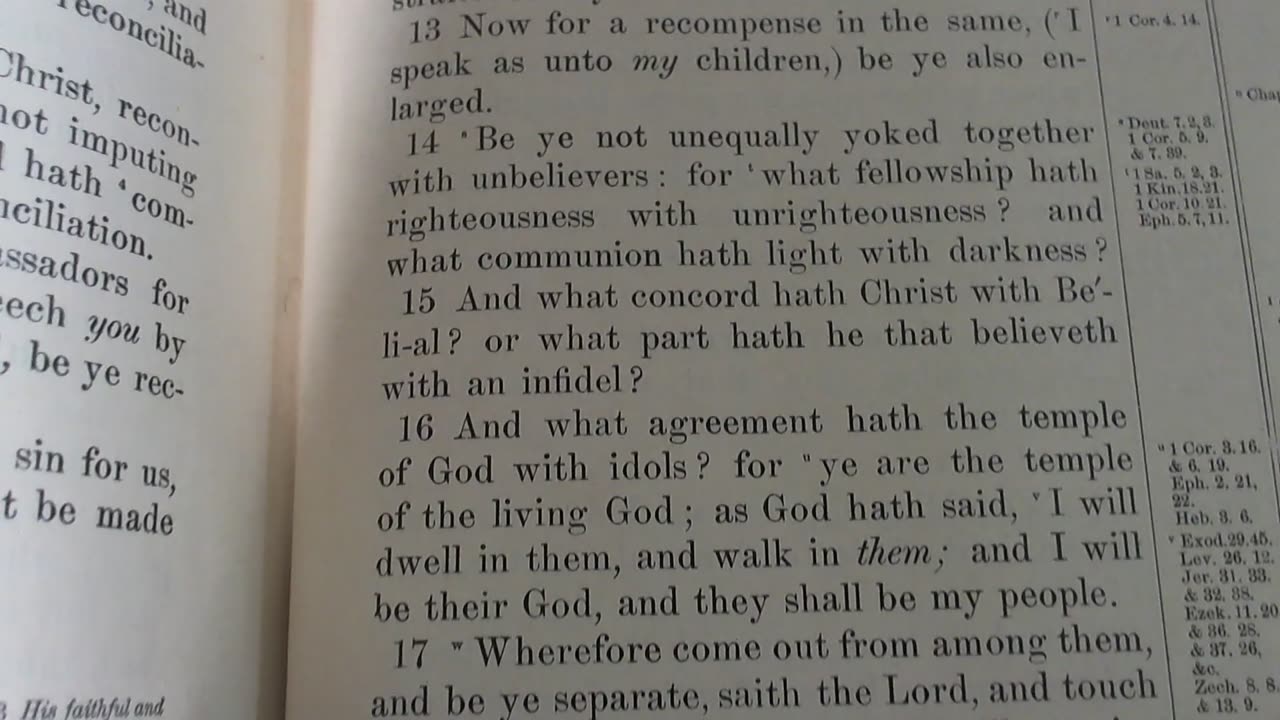 Holy means set apart