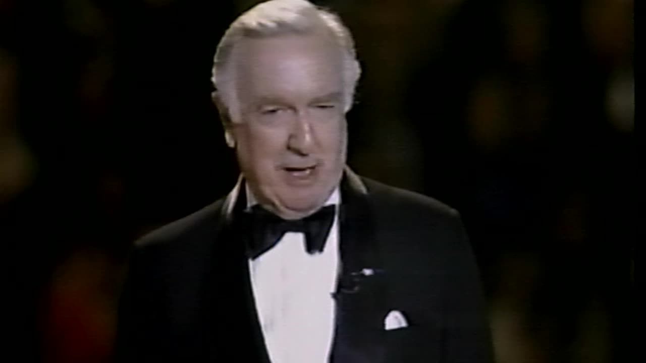 January 19, 1989 - Walter Cronkite at the Presidential Inaugural Gala
