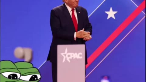 If Trump gave a CPAC speech specifically to anons. 🐸