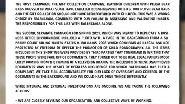 Balenciaga responds after backlash over its controversial campaign | ITV News