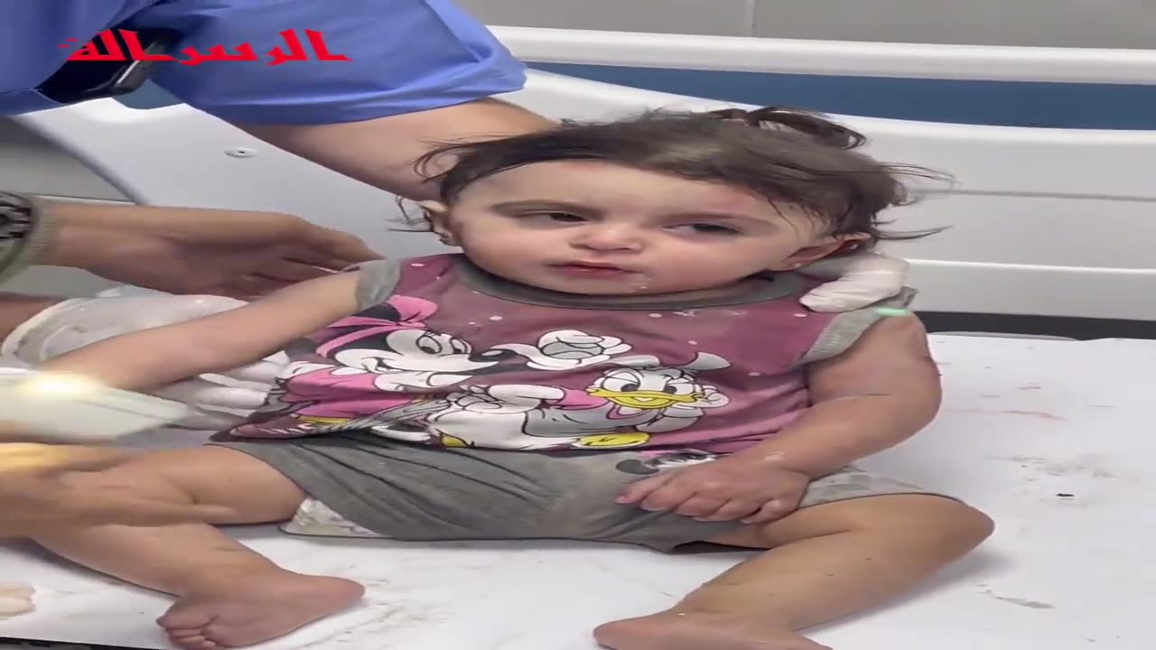 Miracle in Shati Refugee Camp: Little Girl Rescued from Air Strike Rubble