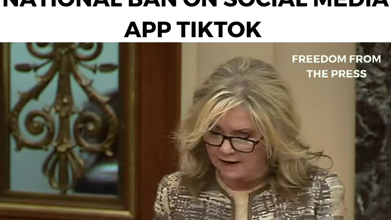 BREAKING: Marsha Blackburn Calls For National Ban On Chinese App TIkTok