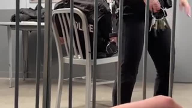 She does THIS to escape!