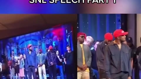 Kanye SNL deleted speech Part 1