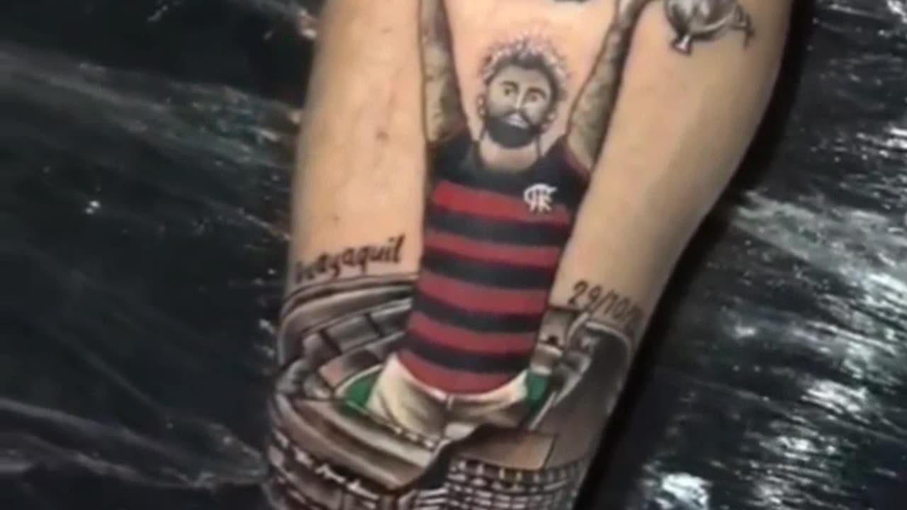 Tattoo gabgol flamengo - brazil