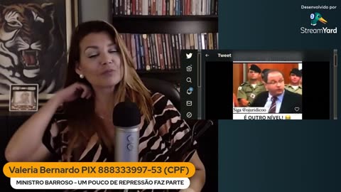 Ministro Barroso Defende "Um Pouco de REPRESSÃO"