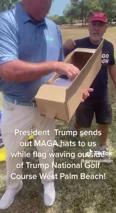 Unexpected gifts for President Trump supporters.