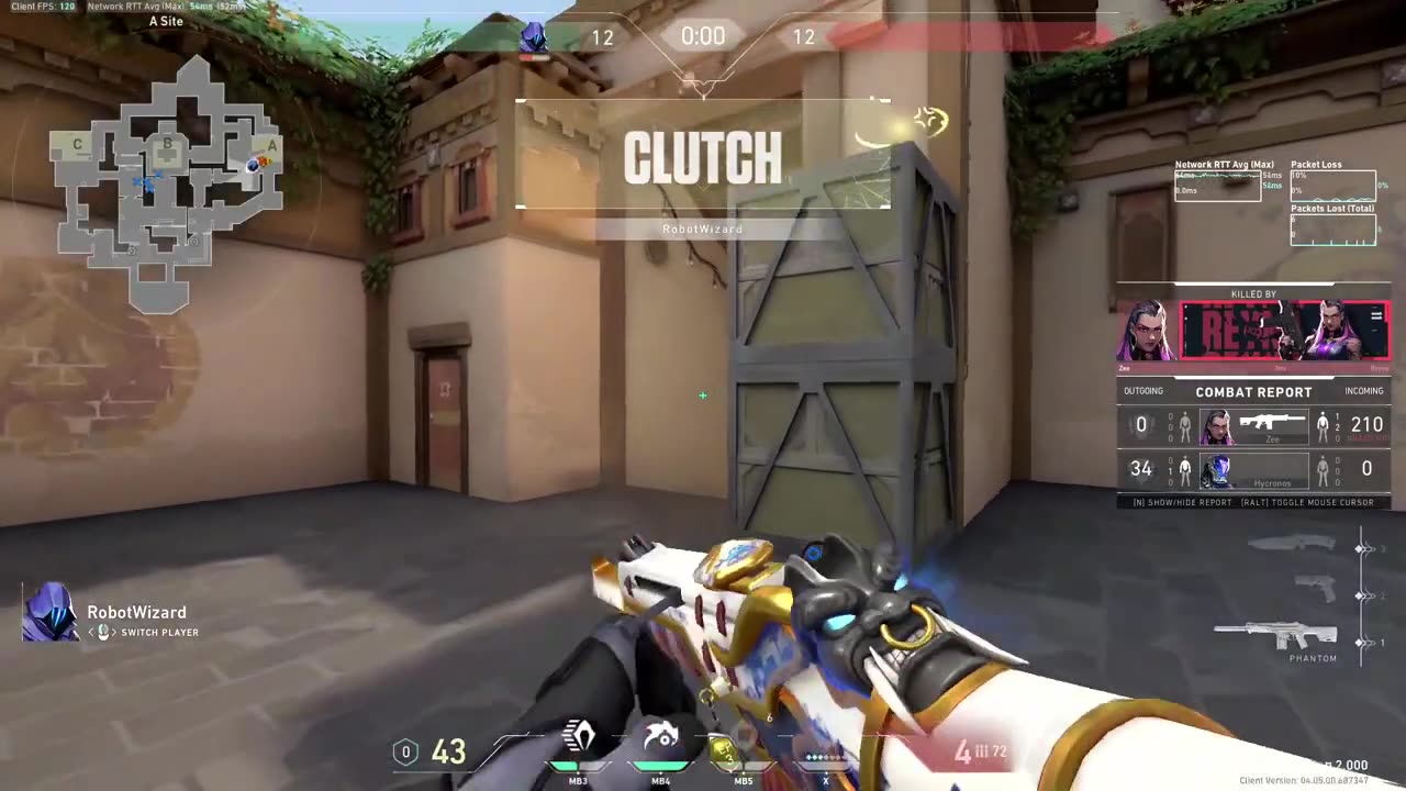 Back to Back Clutches in Valorant