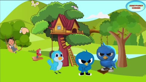 AN ANGRY BLUE BIRD STORY