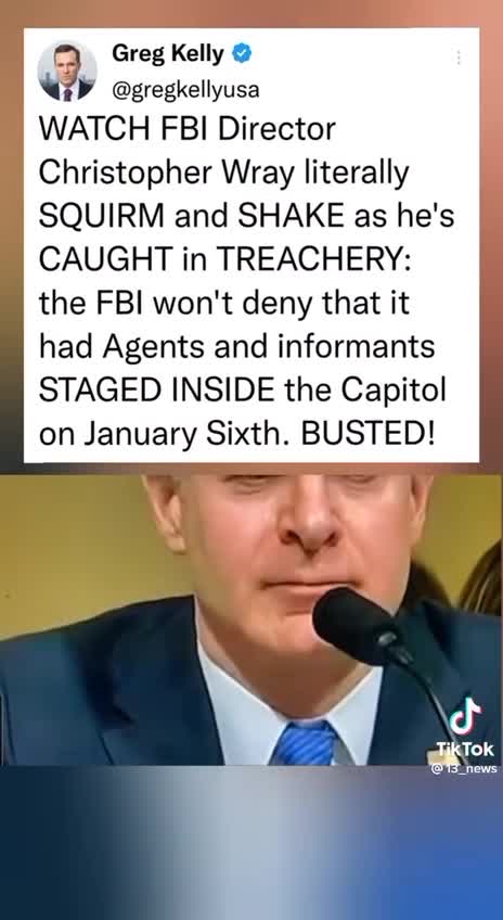 Did the FBI have agents and informants staged inside the Capitol on Jan 6th?