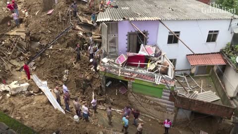 Devastating floods and mudslides in Brazil leave scores dead